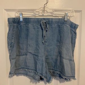 For the Republic Chambray Shorts